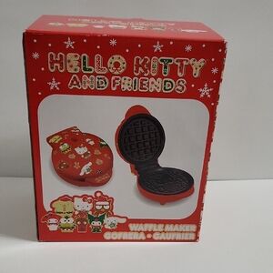 Hello Kitty Holiday Themed Mini Waffle Maker